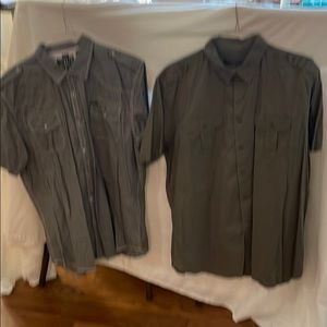 2 short sleeve Old Navy and buffalo David Bitton